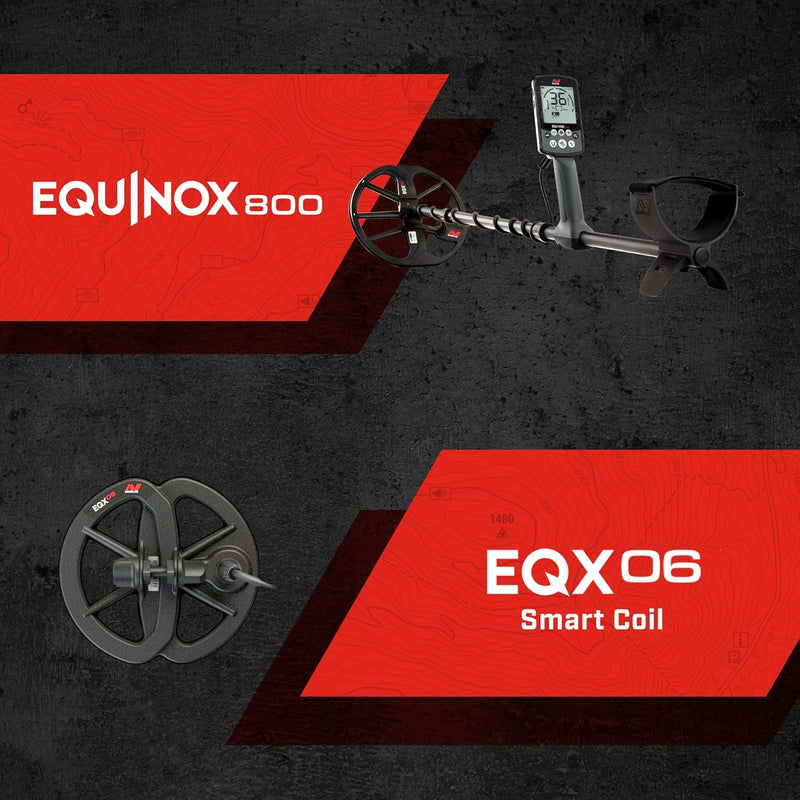 Load image into Gallery viewer, Minelab Equinox 800 Metal Detector with 6&quot; Search Coil
